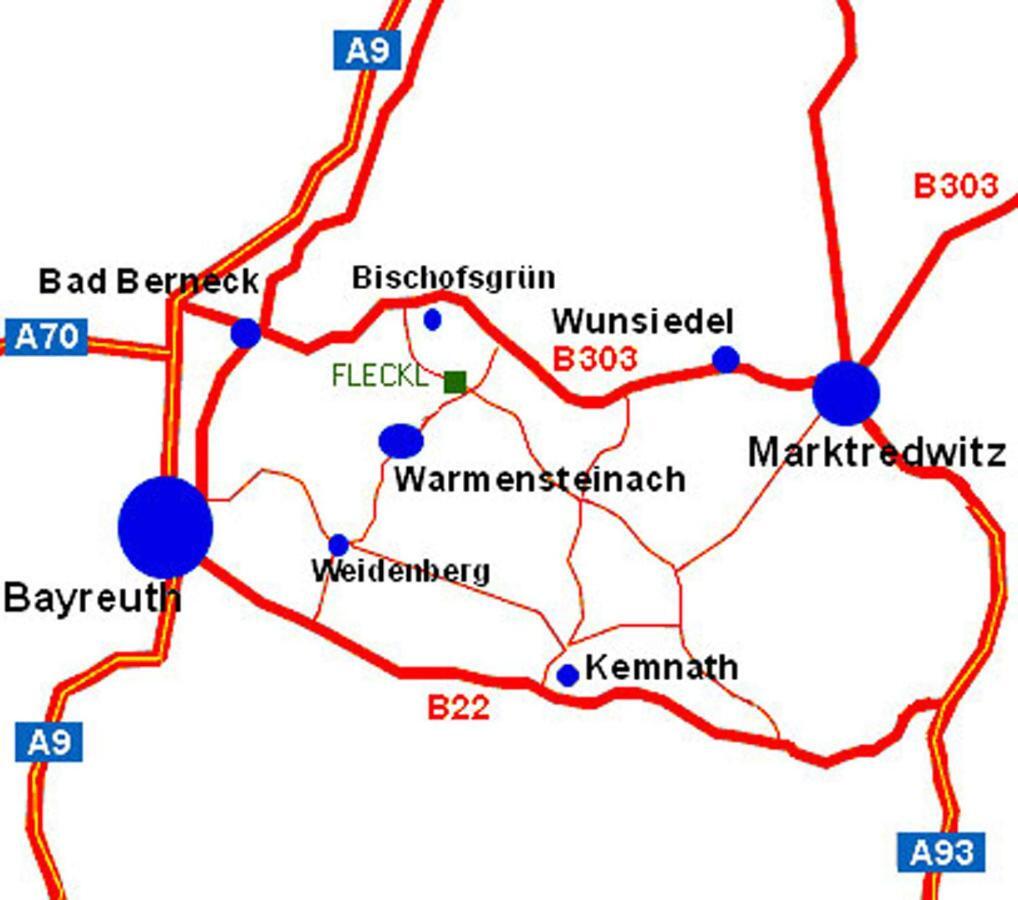 Ferienwohnungen Hottenroth Warmensteinach Exteriör bild
